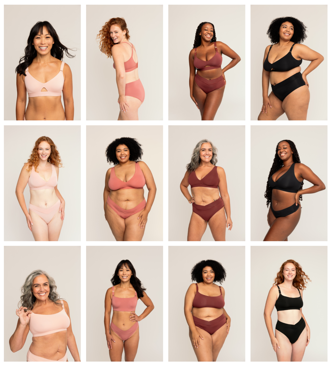 Wireless Bras and Elastic Free Underwear