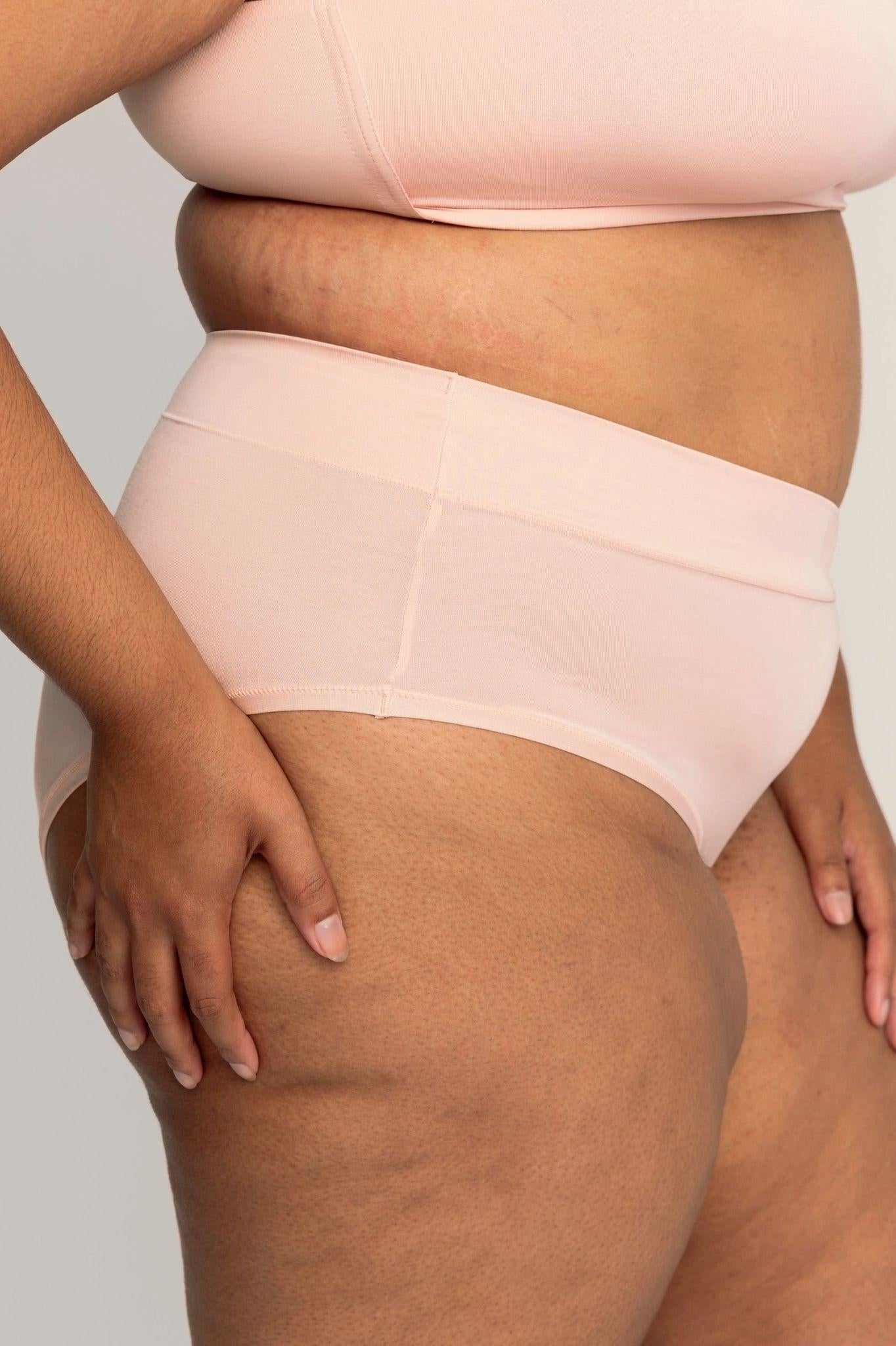 High-Rise Brief | Pink Sand women&
