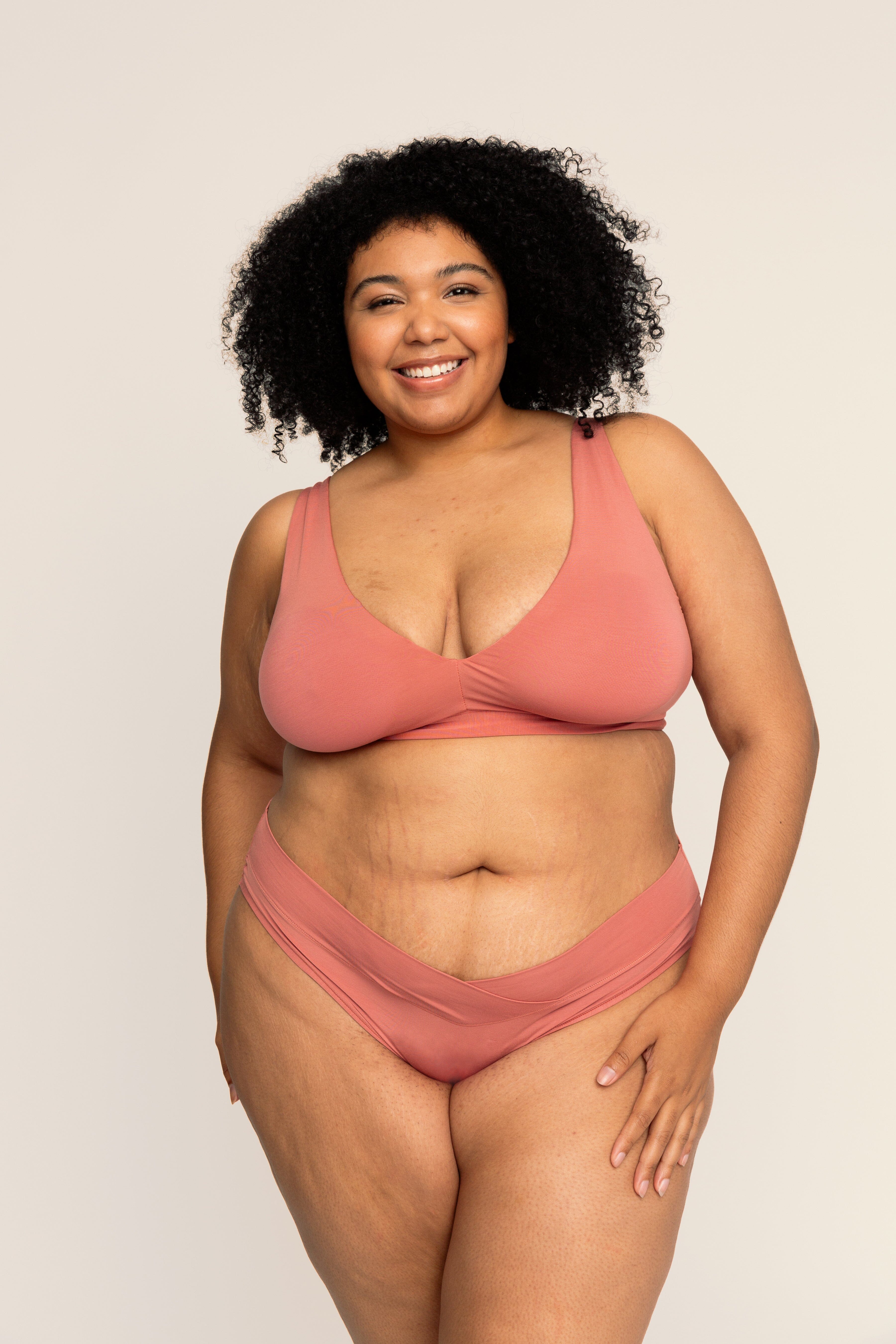 Low-Rise Bikini with Ultra Comfortable V-Front Waistband | Sienna underwear, intimate apparel iteration