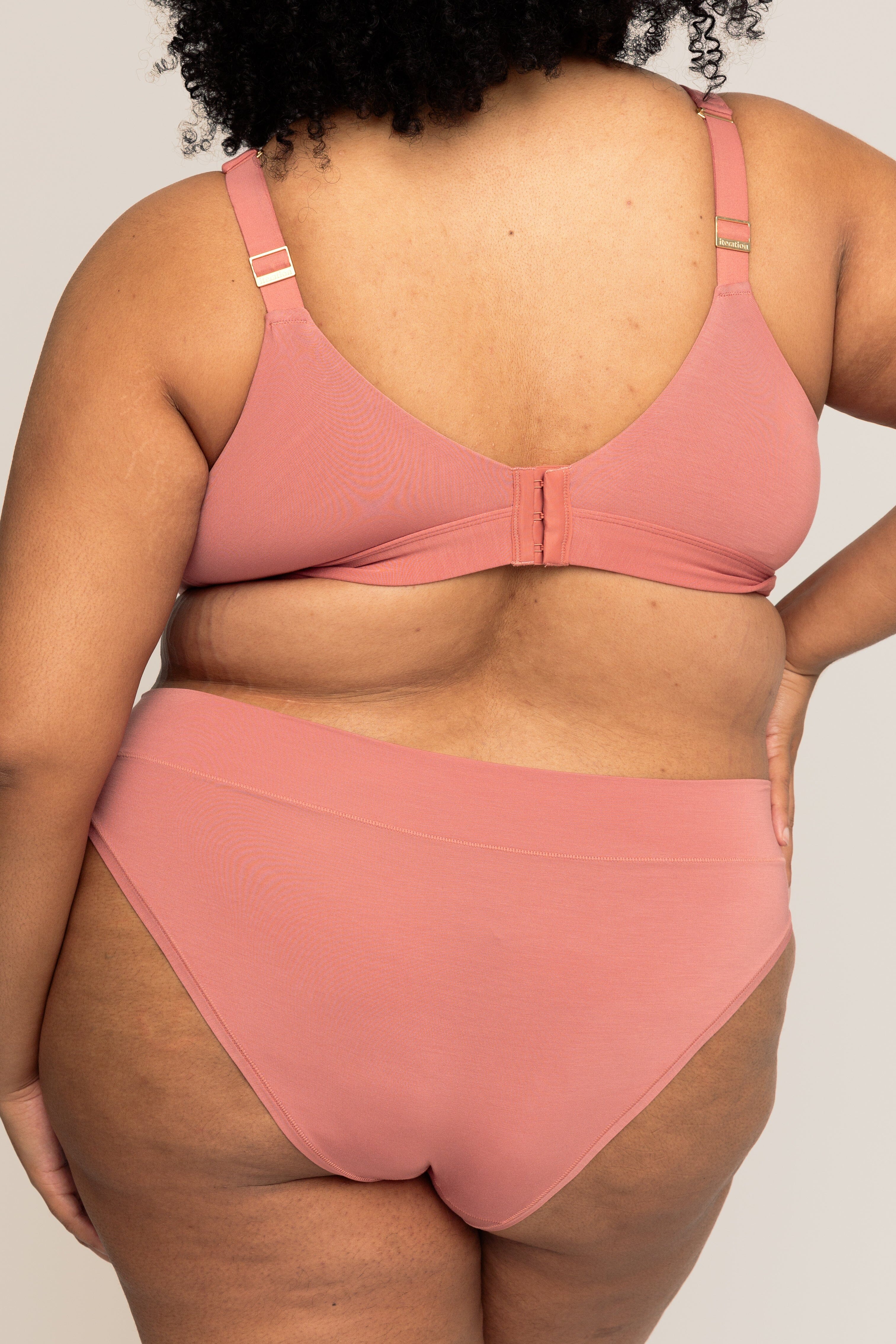 Low-Rise Bikini with Ultra Comfortable V-Front Waistband | Sienna underwear, intimate apparel iteration