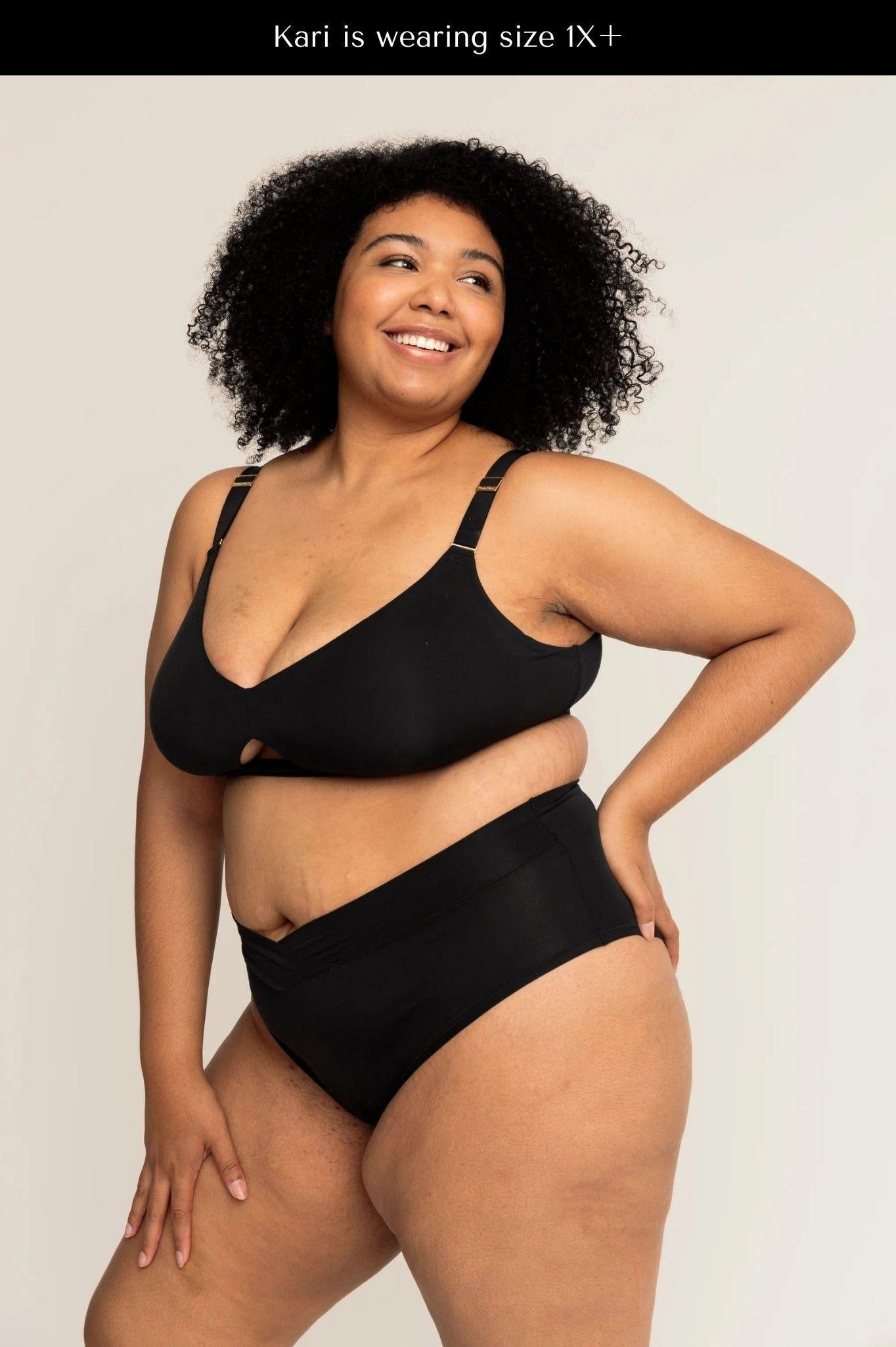 Triangle Bra | Onyx comfortable wireless bras, womens bras made of TENCEL modal, demi bralette, sustainable bras, wirefree bra iteration