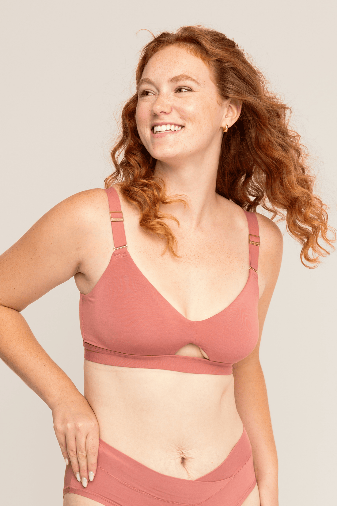 Comfortable Supportive Wire-free Triangle Bra | Sienna bras, intimate apparel iteration 