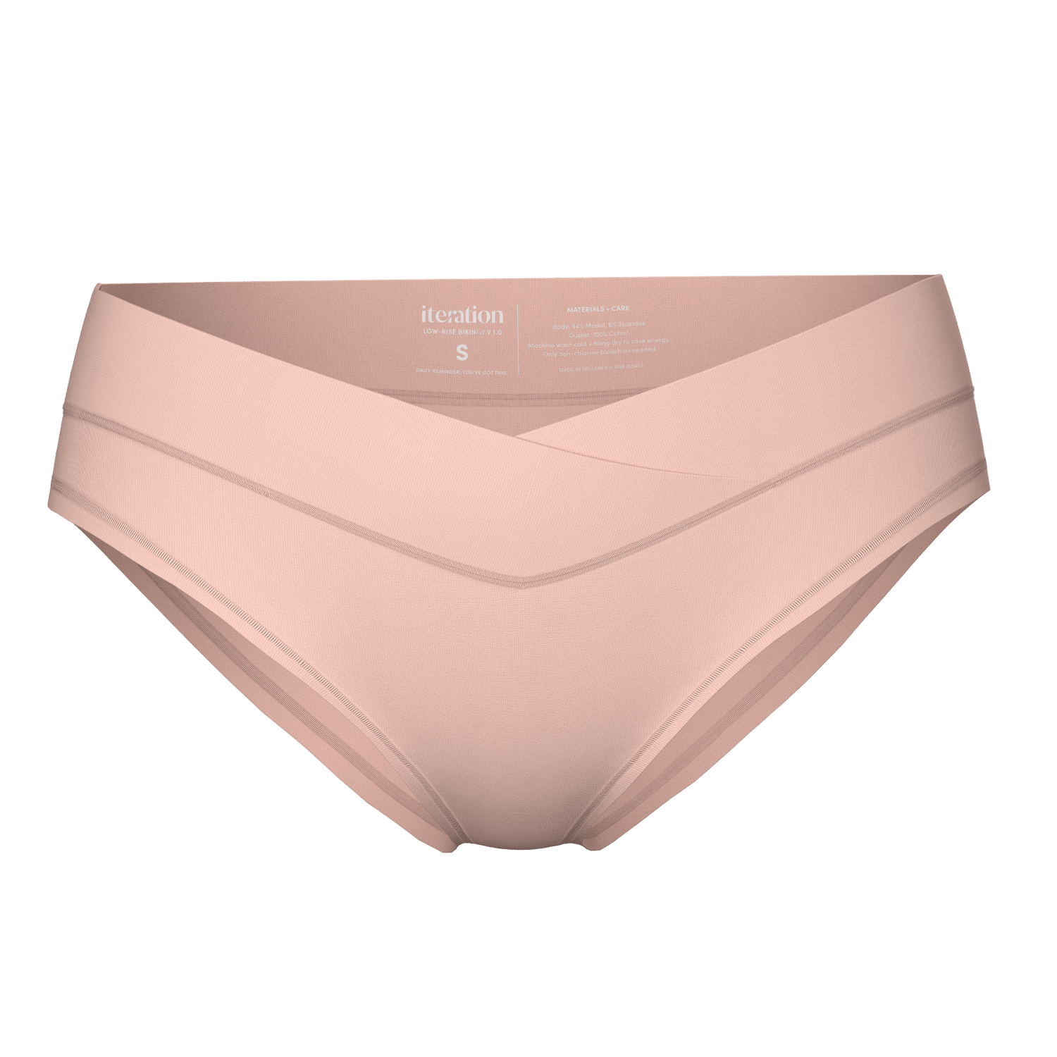 Low-Rise Bikini | Pink Sand