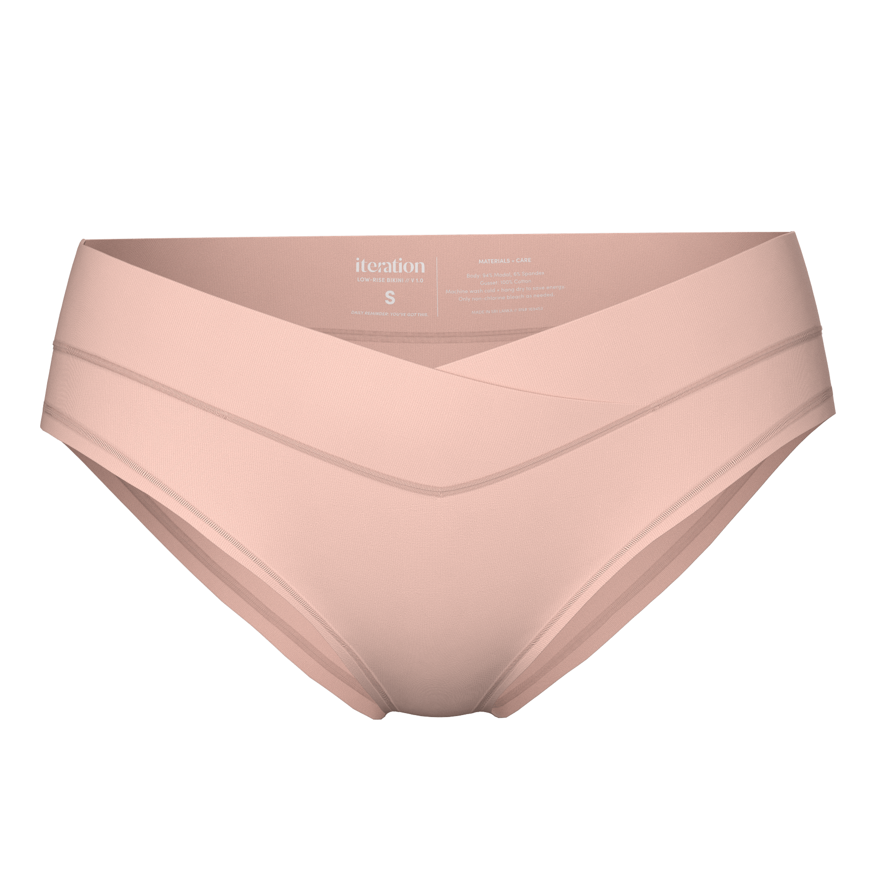 Low-Rise Bikini | Pink Sand