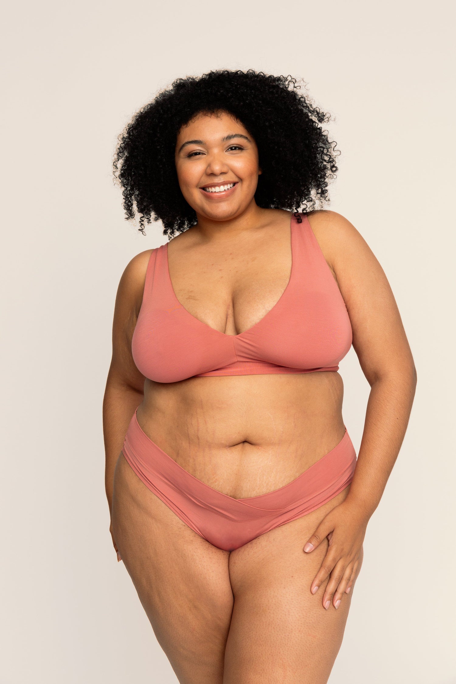 Low-Rise Bikini with Ultra Comfortable V-Front Waistband | Sienna underwear, intimate apparel iteration 