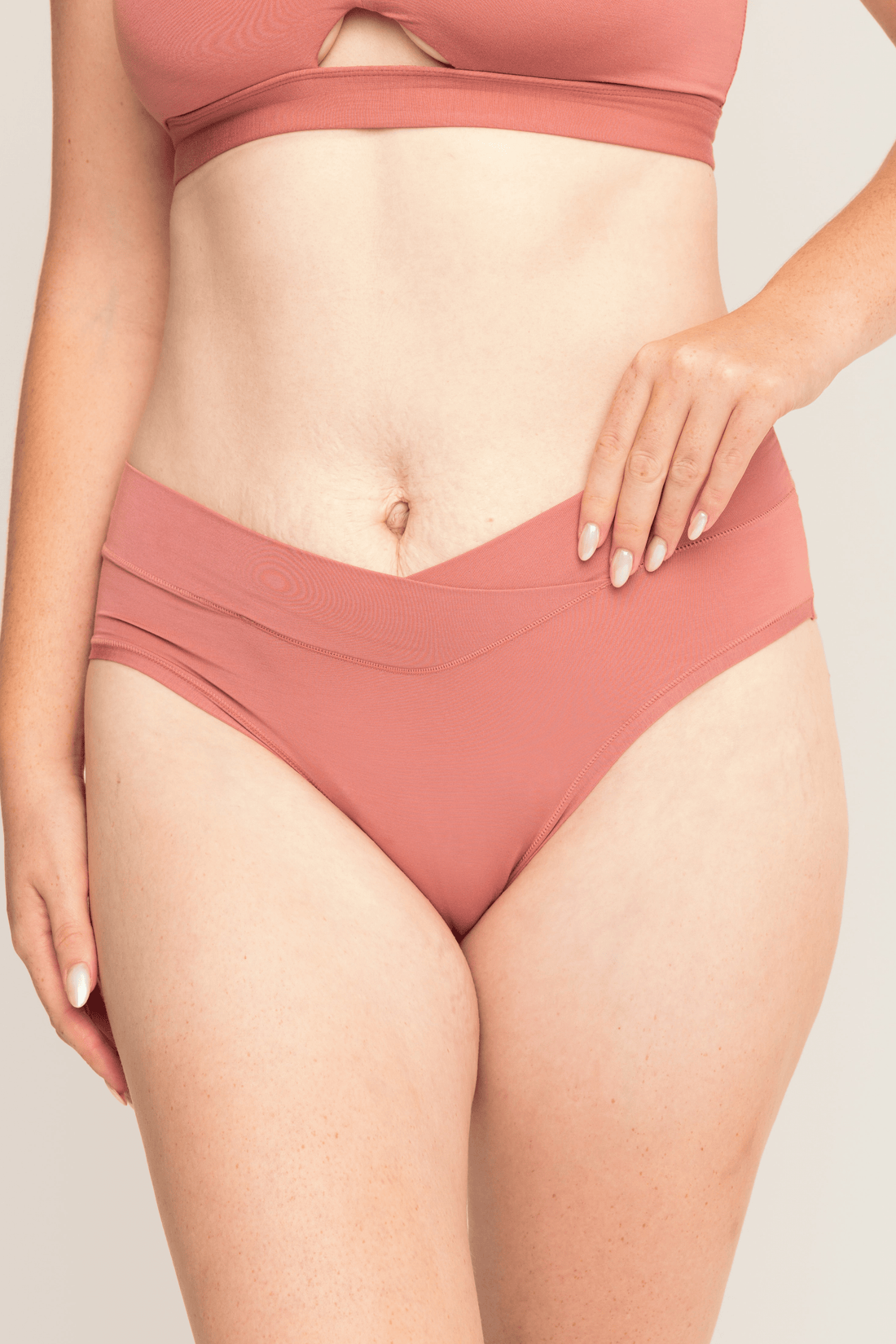 Mid-Rise Hipster with Ultra Comfortable V-Front Waistband | Sienna underwear, intimate apparel iteration 
