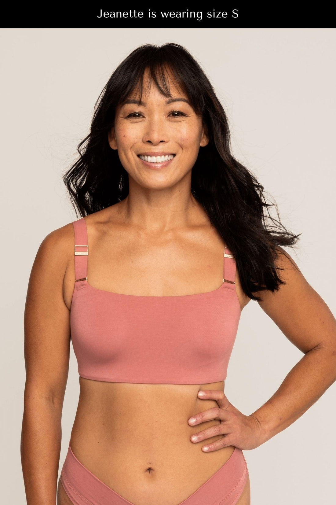 Scoop Bra | Sienna comfortable wireless bras, womens bras made of TENCEL modal, full coverage bra, sustainable bras, square neck bralette, scoop bralette iteration