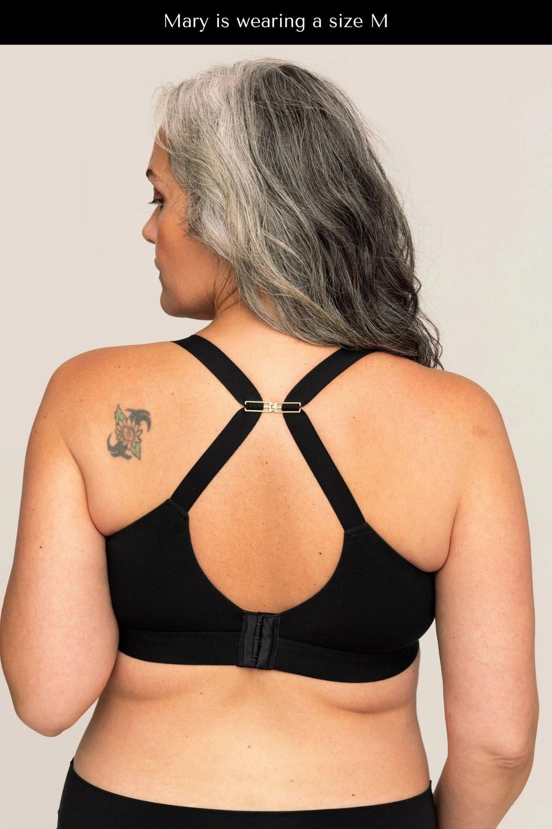 Triangle Bra | Onyx comfortable wireless bras, womens bras made of TENCEL modal, demi bralette, sustainable bras, wirefree bra iteration 